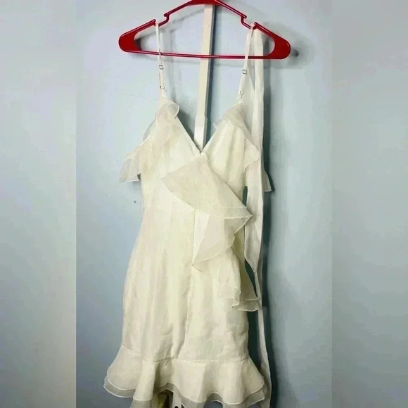 TWOSISTERS THE LABEL Marin White Mini Dress Size 2 NEw without tag - Picture 5 of 7